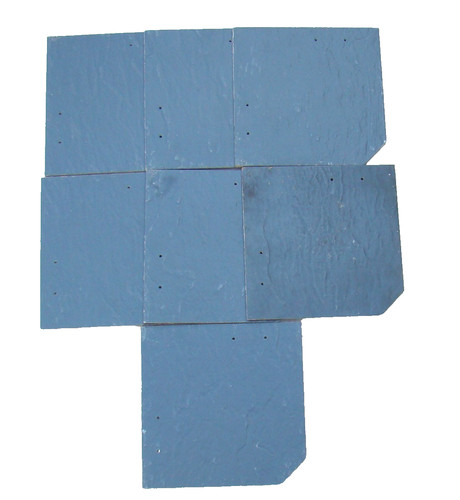 Schieferplatten 20x20 gelocht