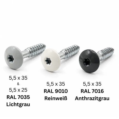 Fassadenschrauben für